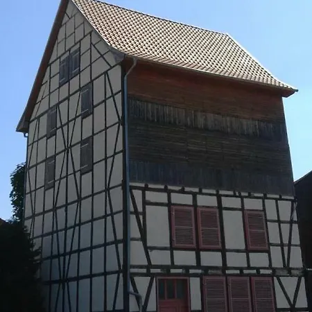 Ferienwohnung Am Leimsiederturm Muehlhausen  Exterior photo